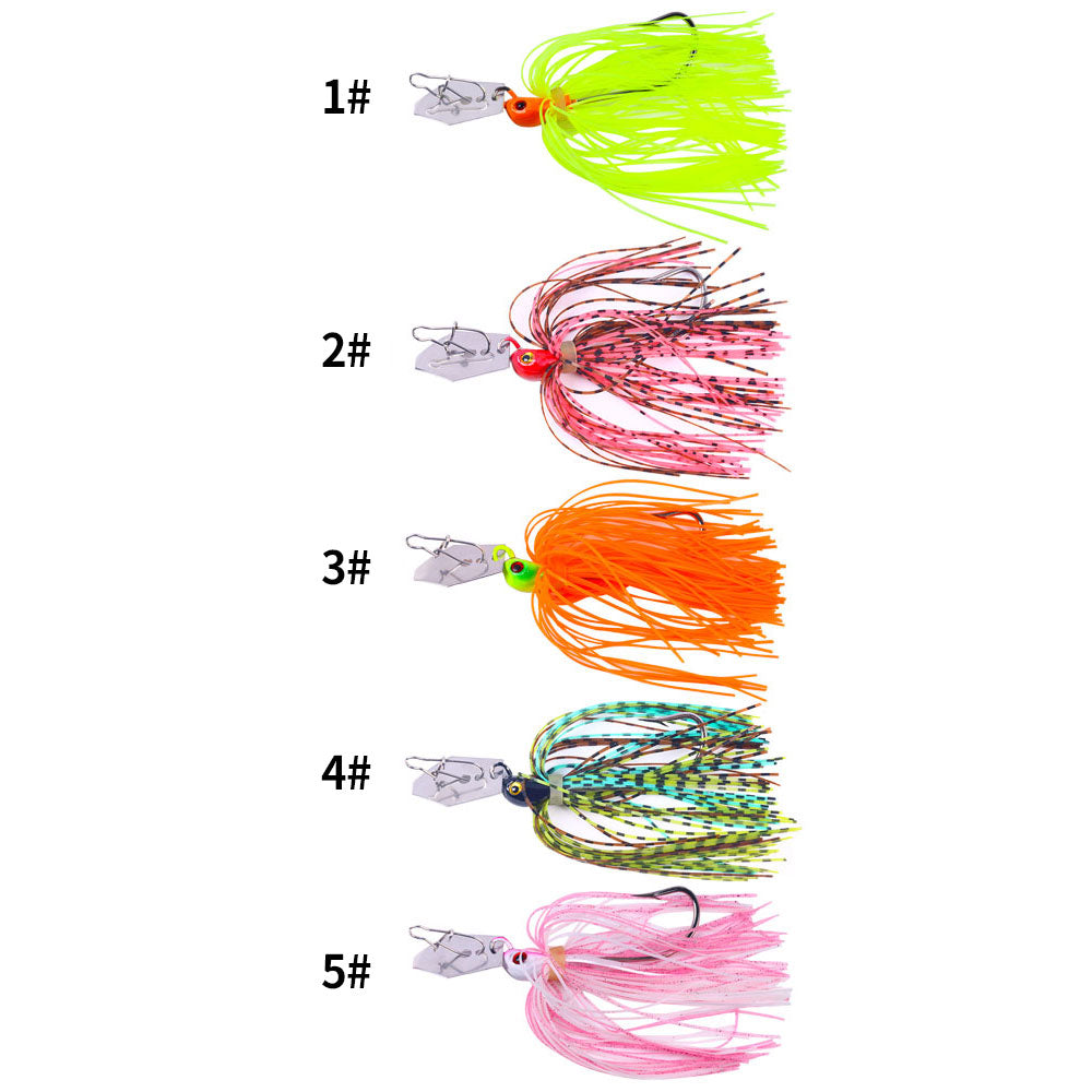 8CM 11.4G Bass Jigs with Swivel SB052