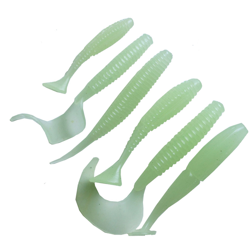 1 2/7oz Luminous Soft Lure 6pcs