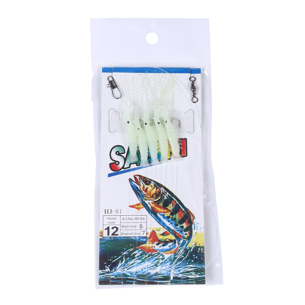 3 1/7in 7/37oz Soft Shrimp Lures