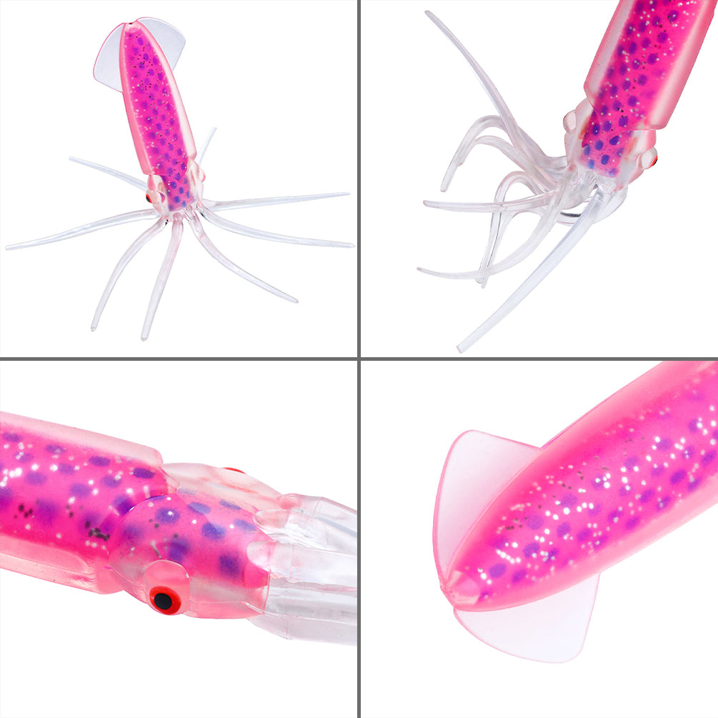 5.90'' 4.72'' Octopus Trolling Bait Squid Skirt Lure