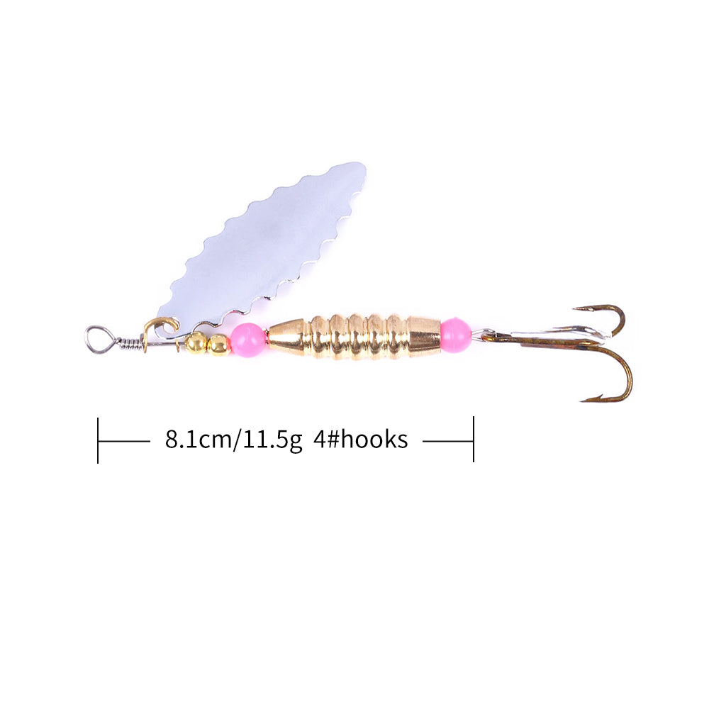 Spinner Fishing Lure Metal Bait