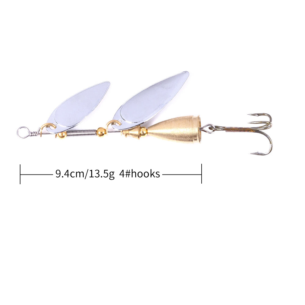 Spinner Fishing Lure Metal Bait