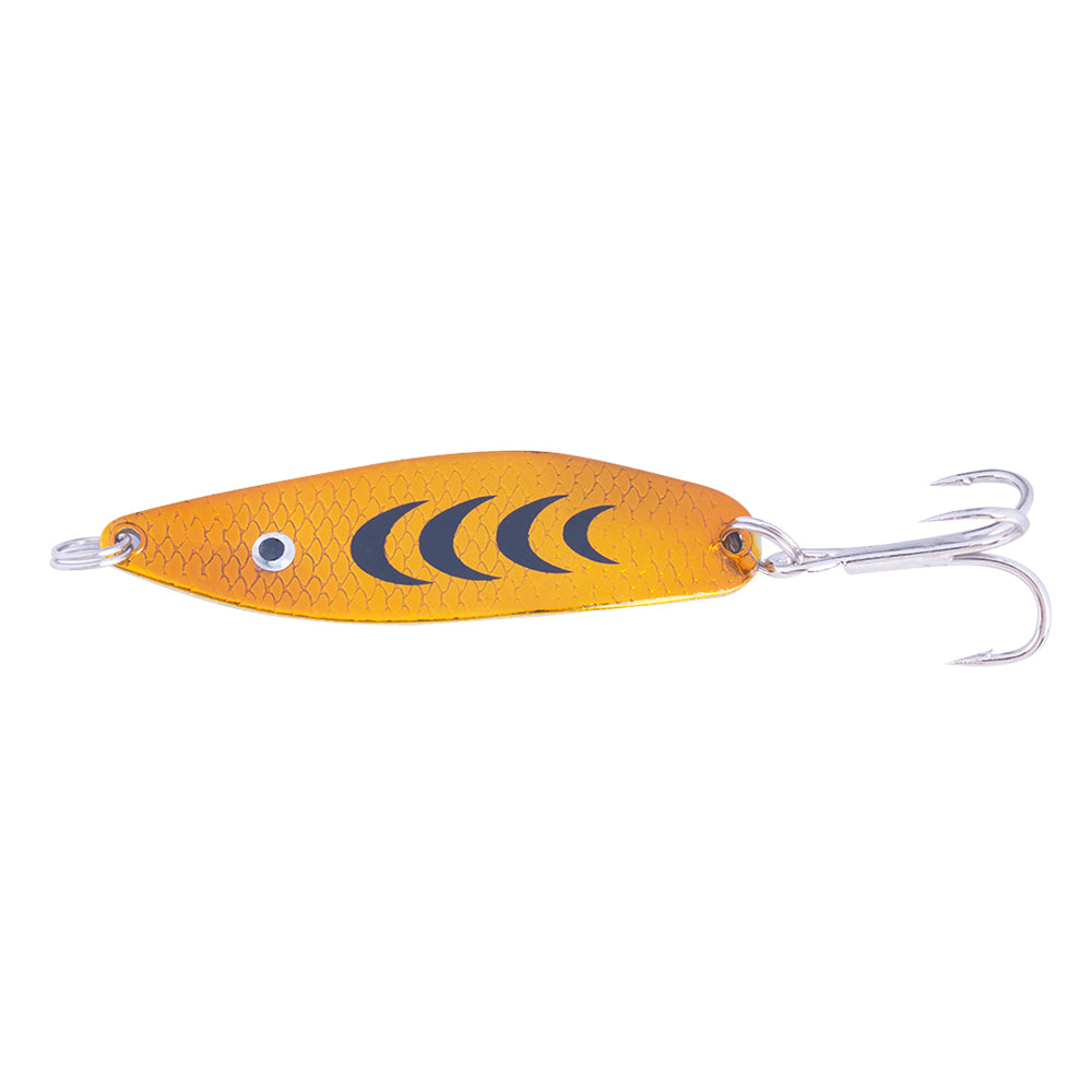 1.96'' 0.23oz Metal Spoon Lures with Black Shape