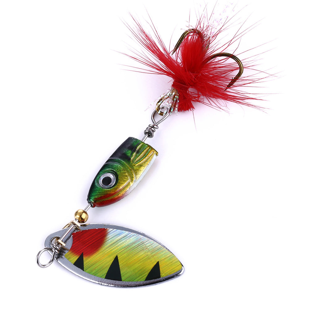 1 7/9in 1/4oz Spinner Metal Lure
