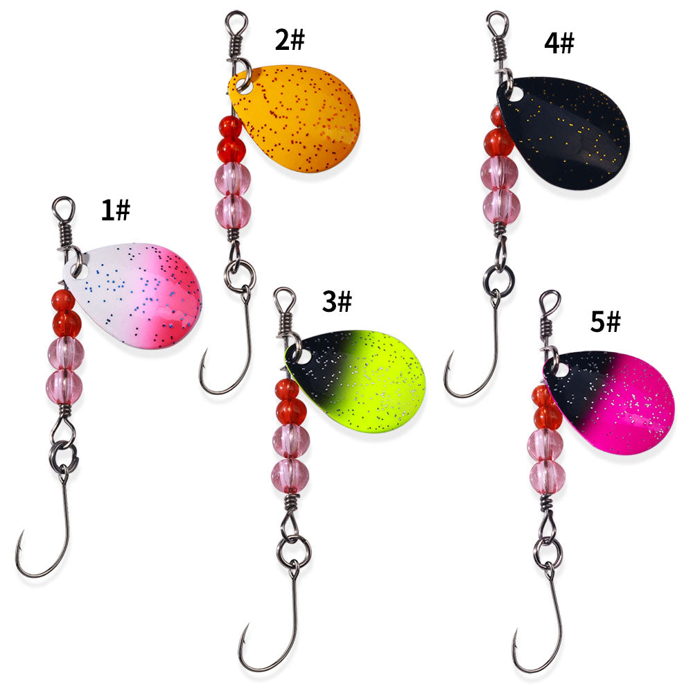6.6CM 2.2G Metal Spinner Bait Lure