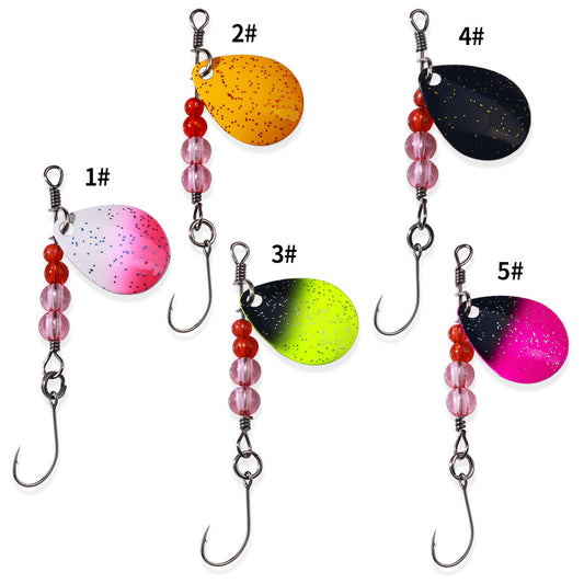 6.6CM 2.2G Metal Spinner Bait Lure