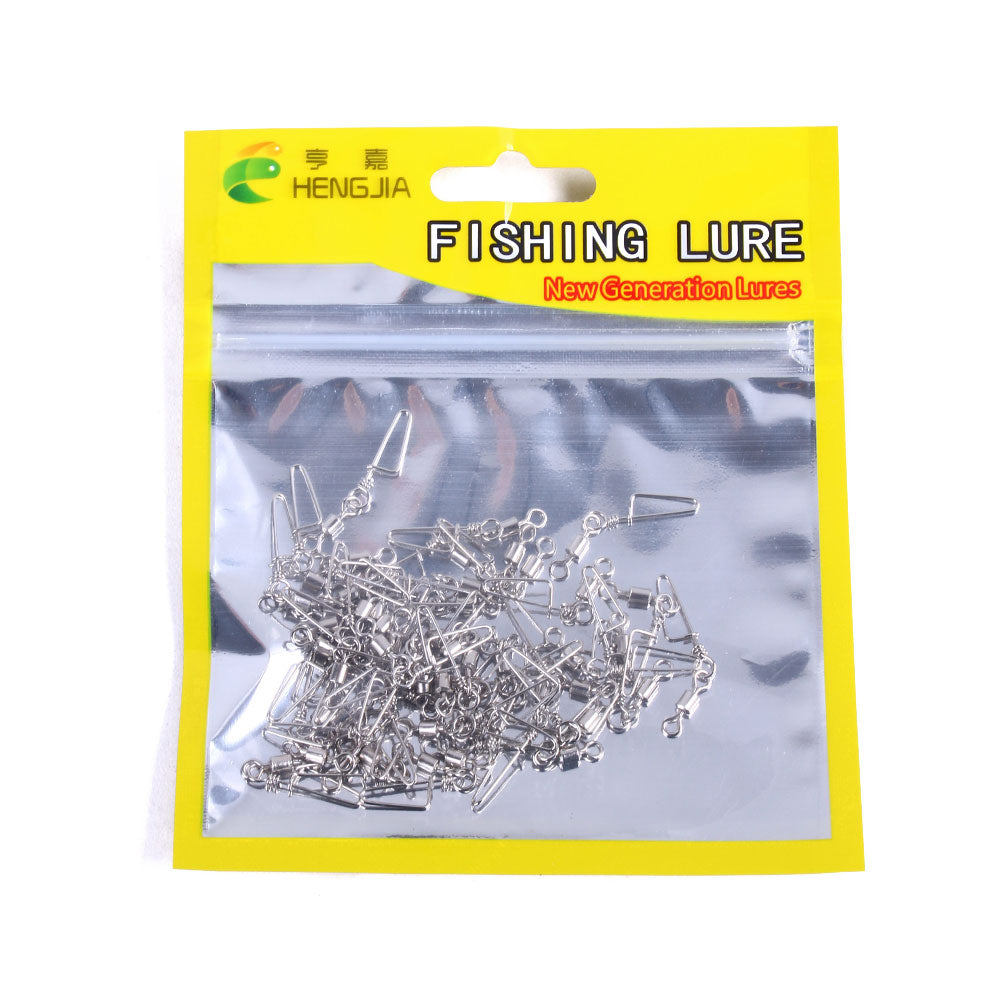 Fishing Ball Bearing Swivel with Coastlock Snap