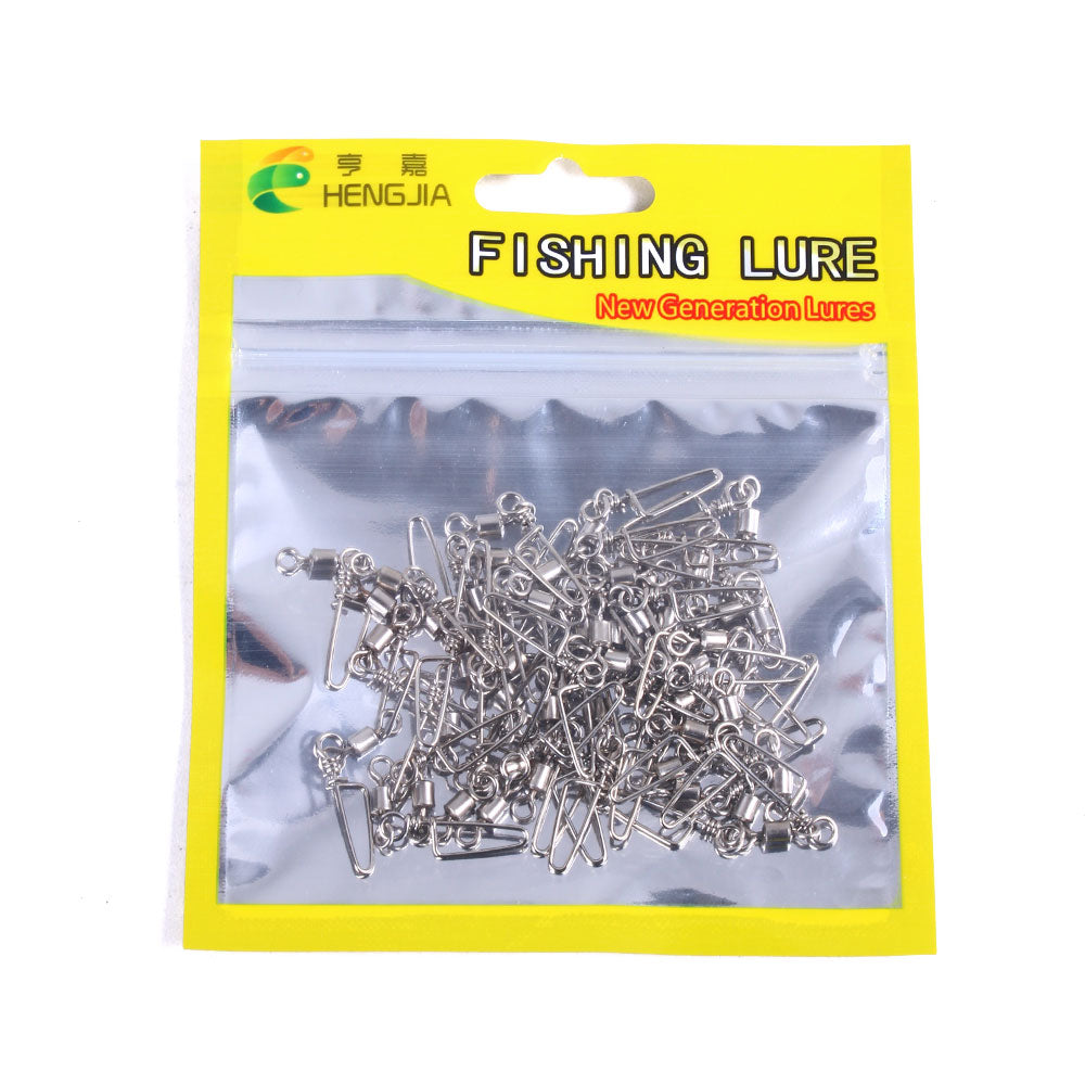 Fishing Ball Bearing Swivel with Coastlock Snap
