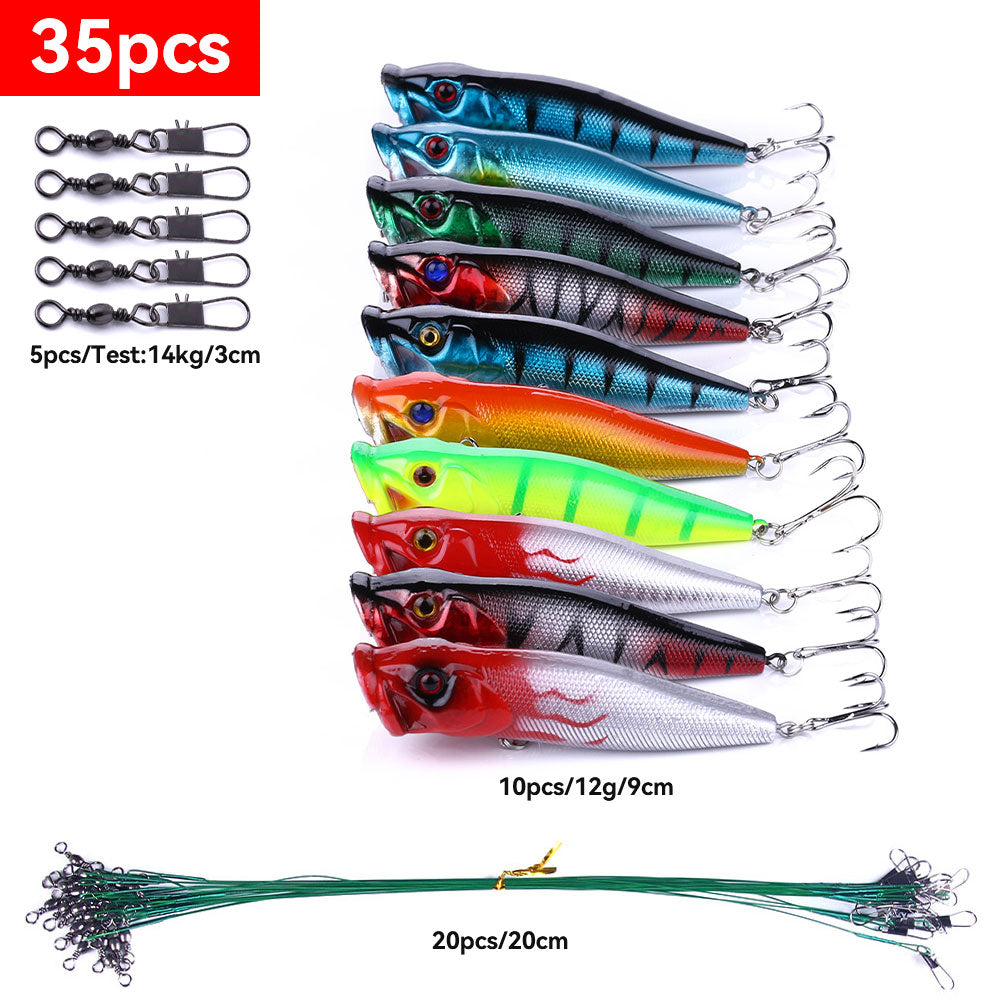 Fishing Lure Sets Minnow Crankbait Spoon Group