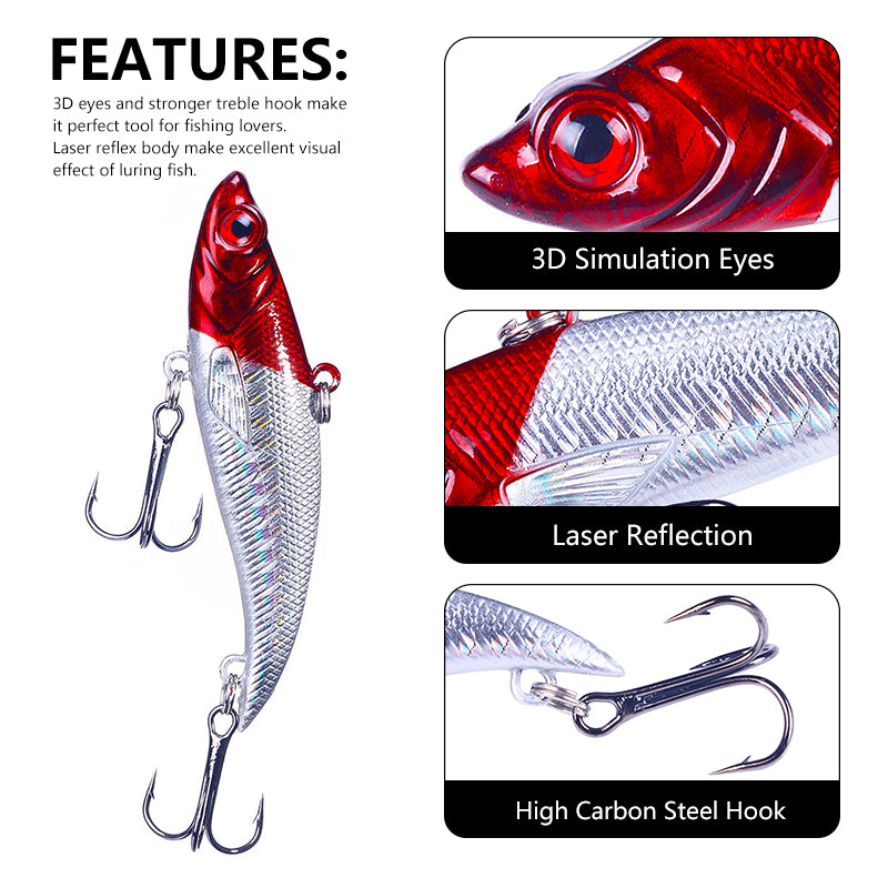 7.5CM 11.6G Hard Plastic VIB