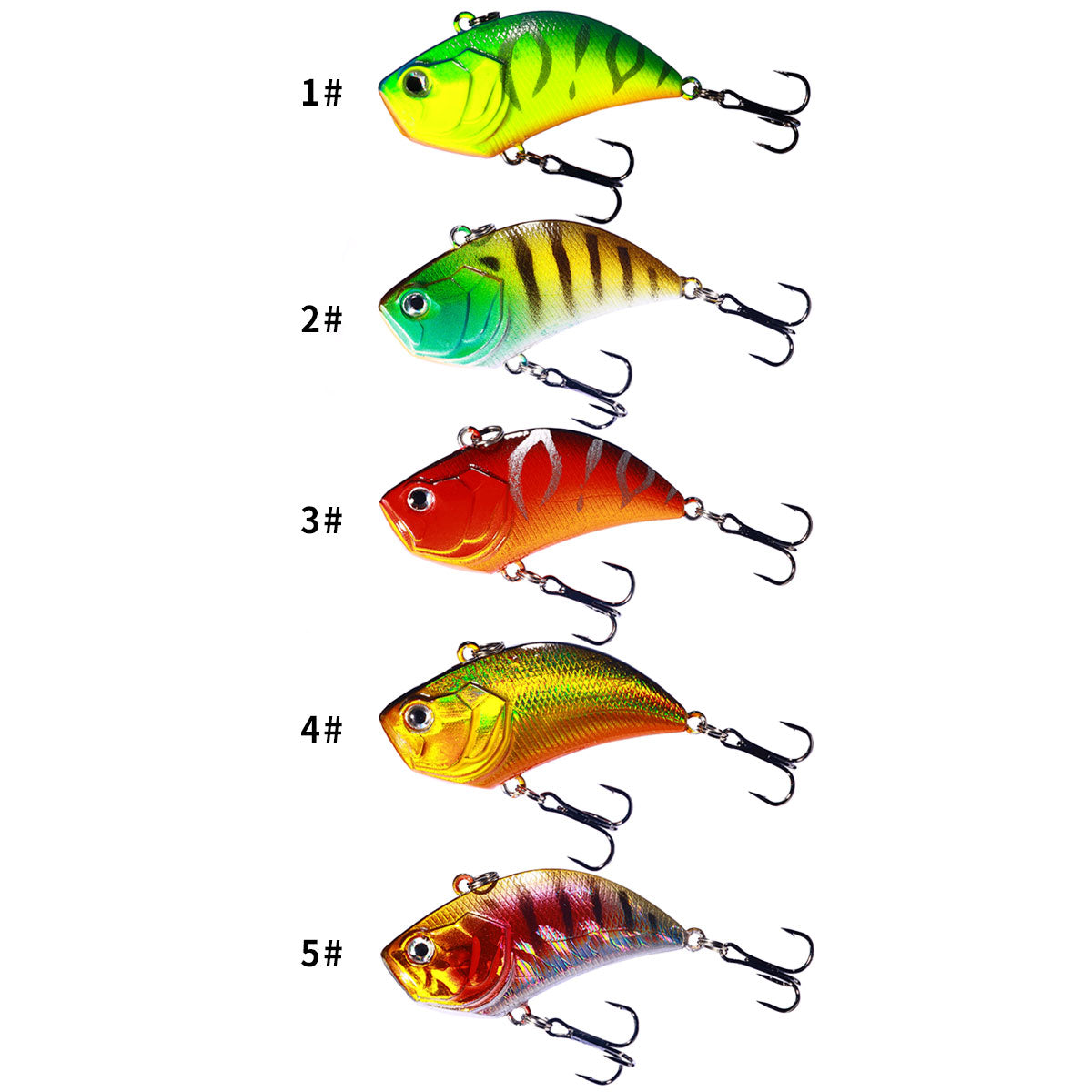 5.4CM 13G Plastic VIB All Swim Layer