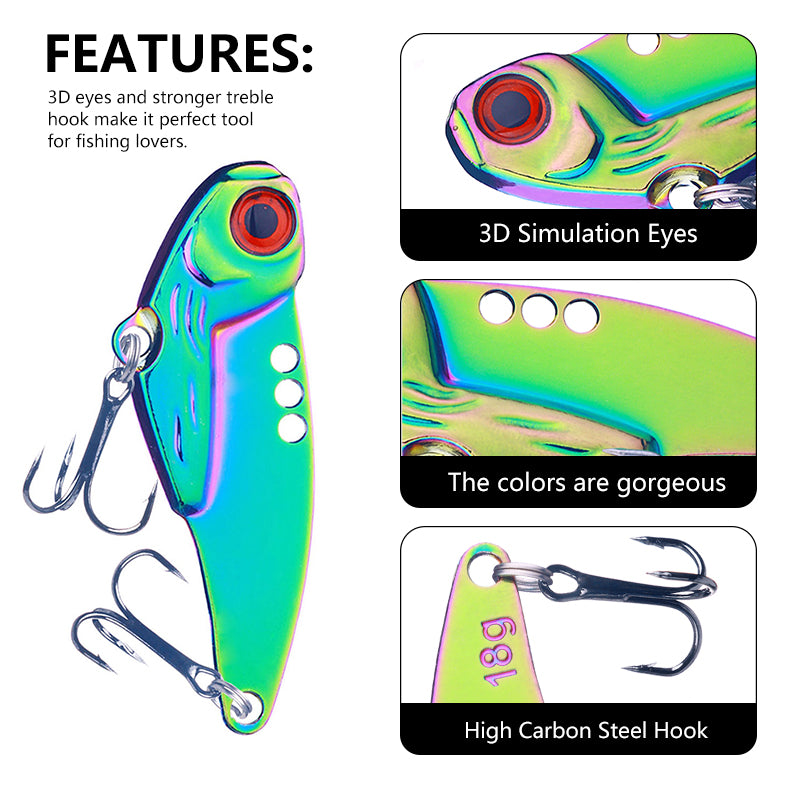 5G 7G 10G 15G 18G VIB Metal Baits