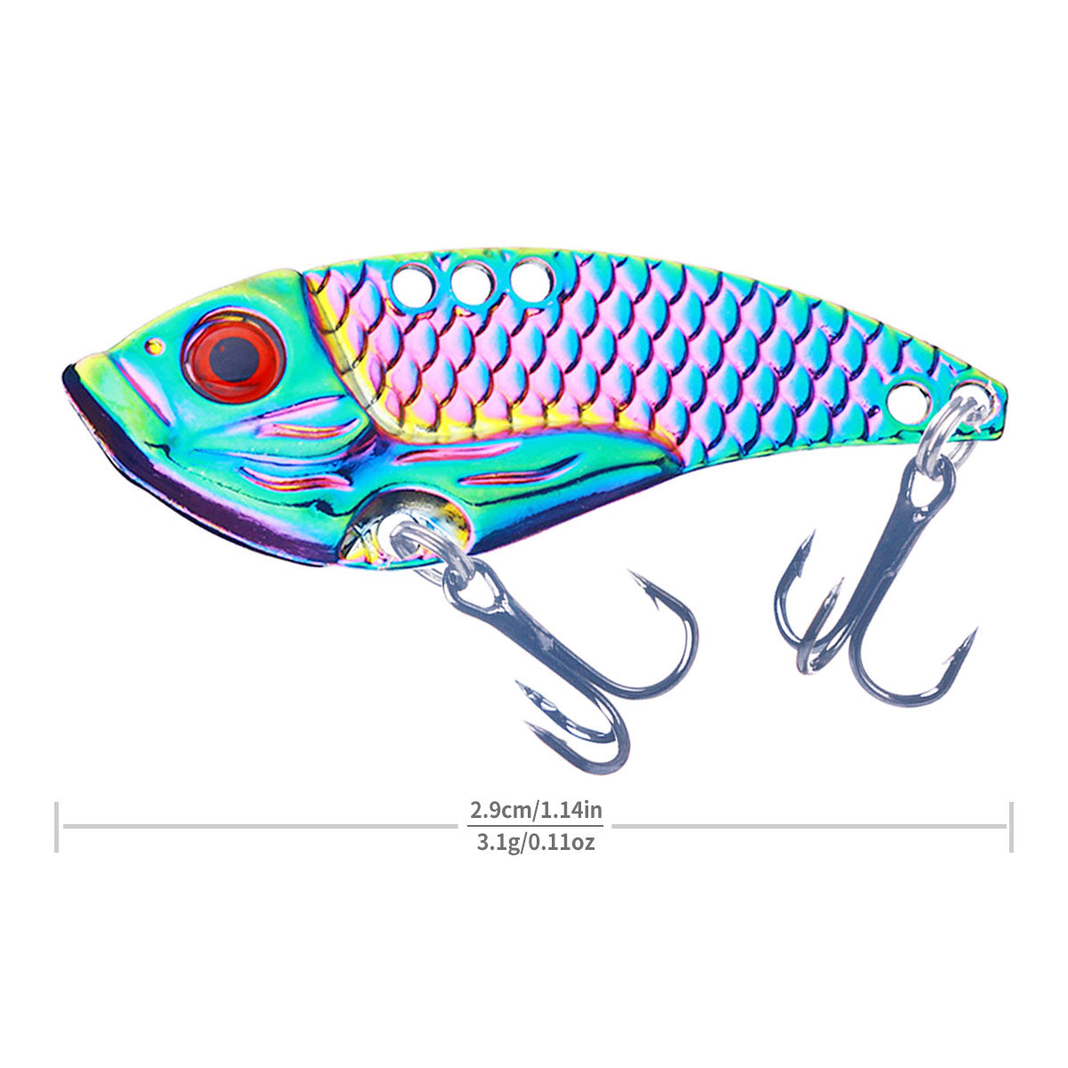 3G 5G 7G 10G 15G 20G VIB Metal Spoon Baits VIB058
