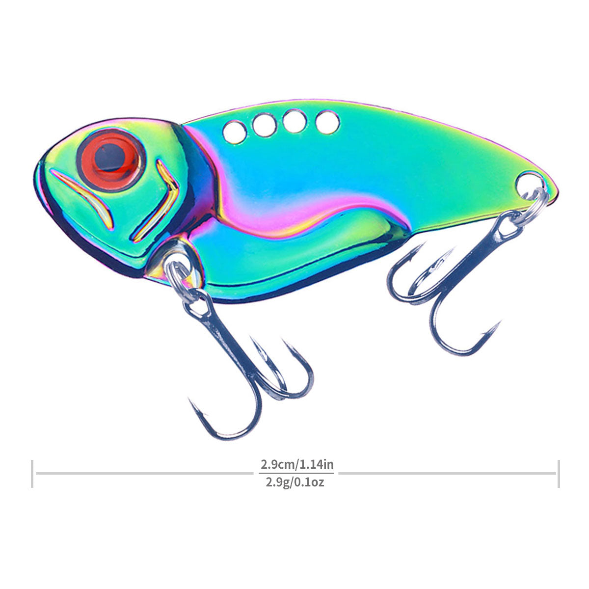 3G 5G 7G 10G 15G 20G VIB Colorful Metal Baits