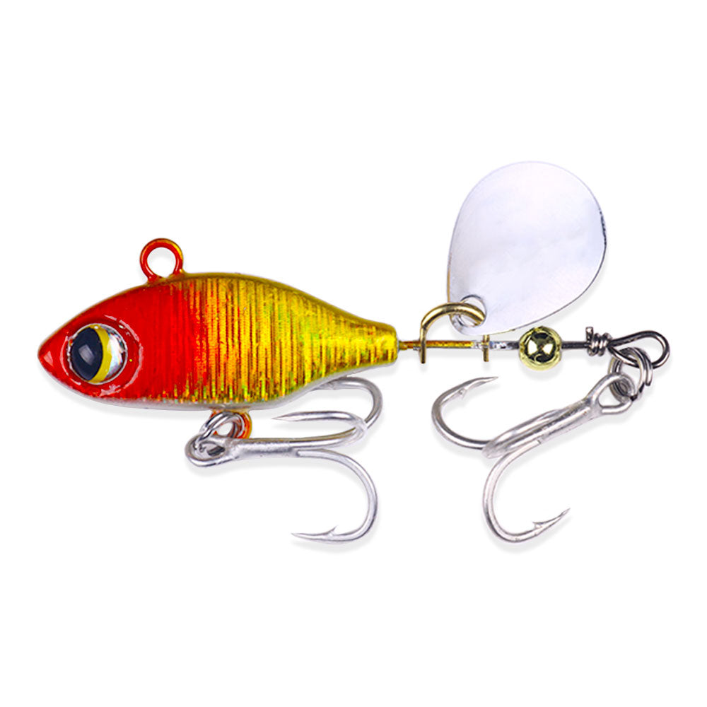 7G 10G 14G Metal VIB Rotating Lure