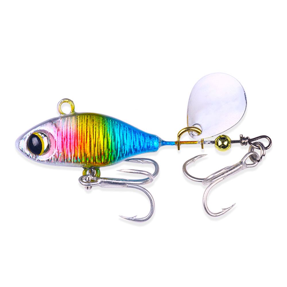 7G 10G 14G Metal VIB Rotating Lure