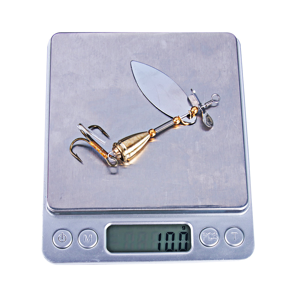3.54inch 0.35oz 10PCS Spinner Bait