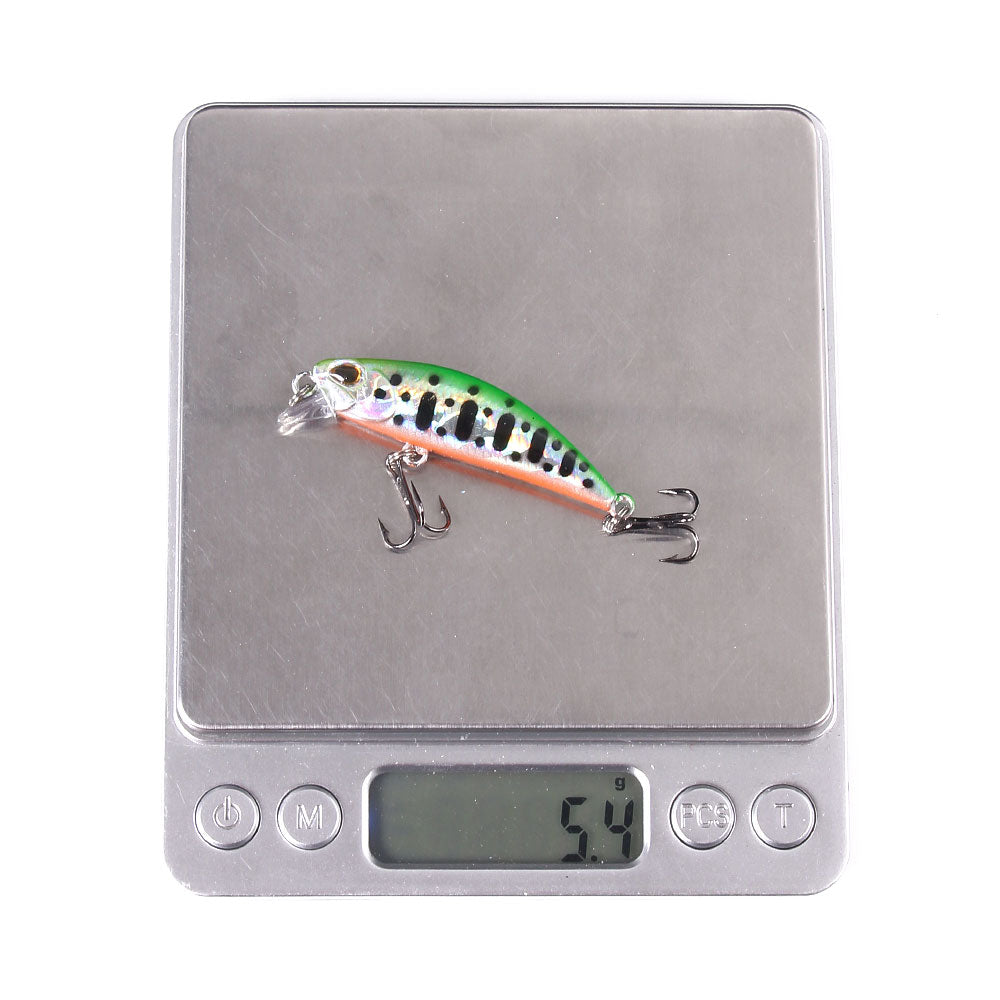 2 1/2in 1/5oz Sinking Minnow Lure Bait
