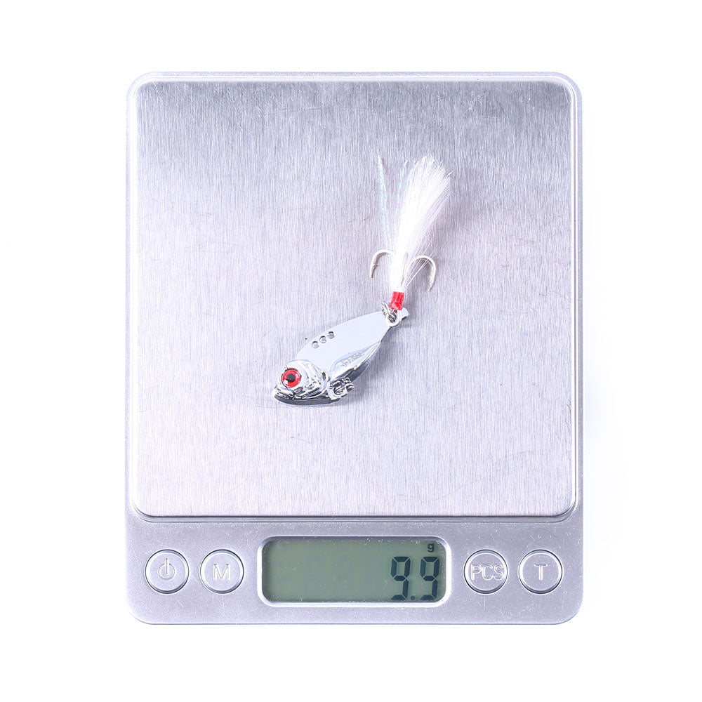 2 3/4in 2/3oz Metal VIB Lure with Feather
