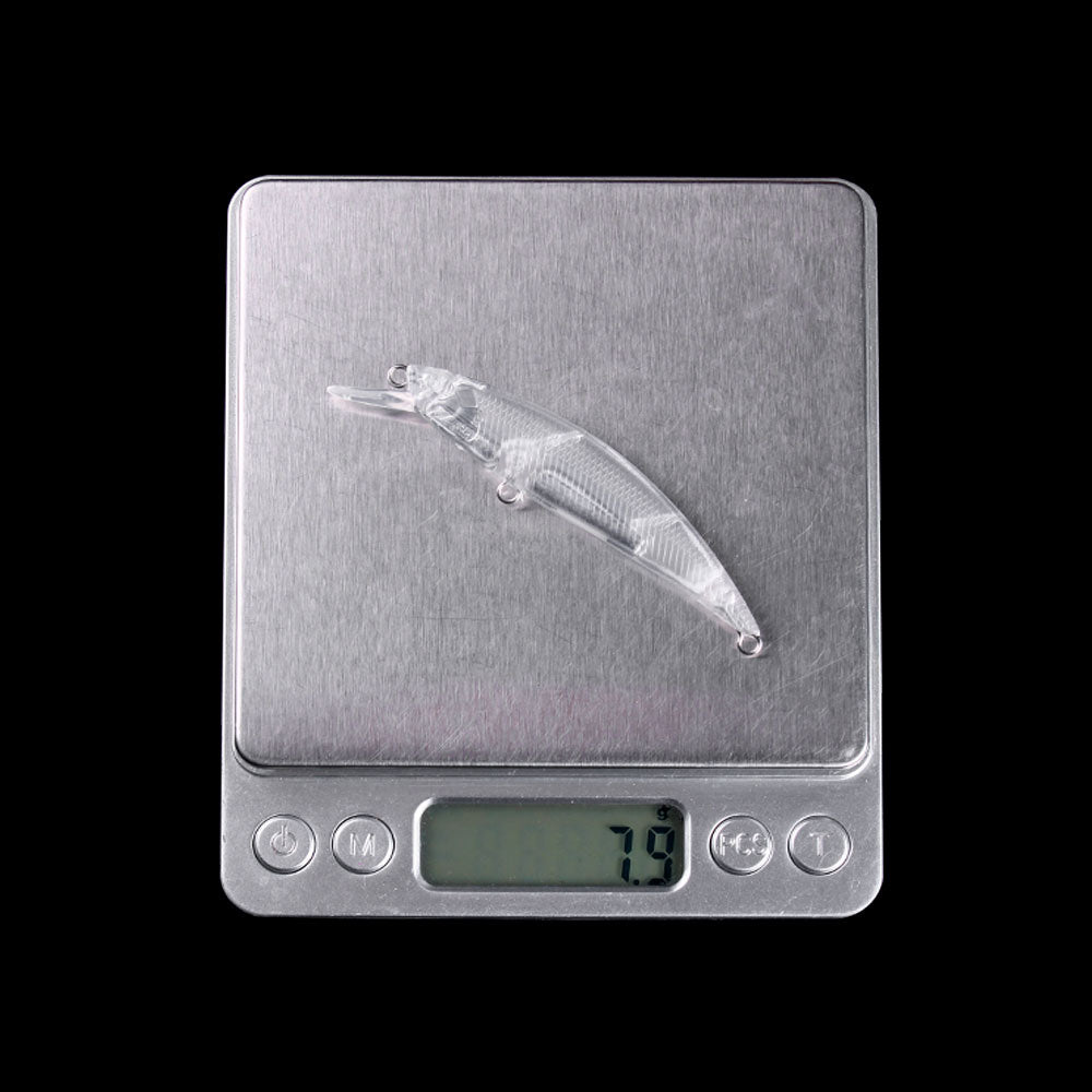 3.15'' 0.31oz Blank Minnow Body 50pcs