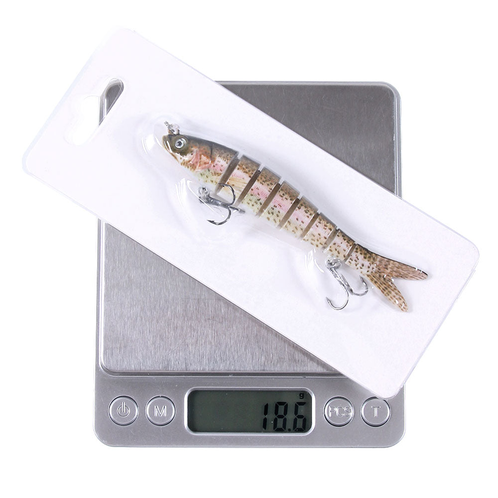 10CM 11.4G 8-Sectons Jointed Swimbait Lure