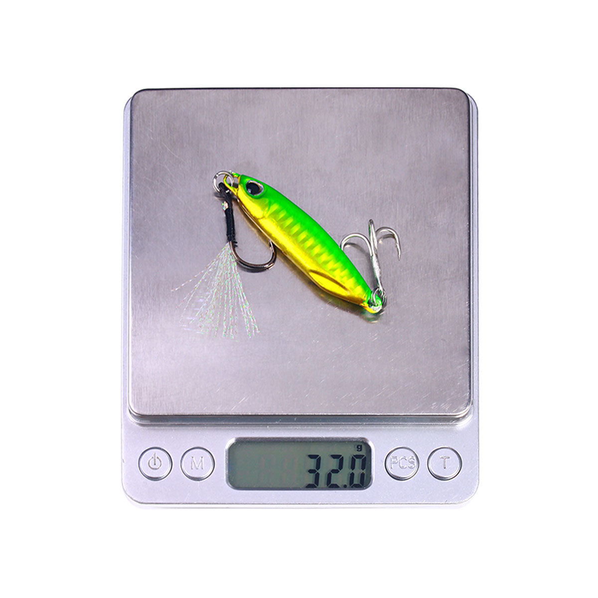 16G 32G Slow Sinking Lead Jig Hook Lures