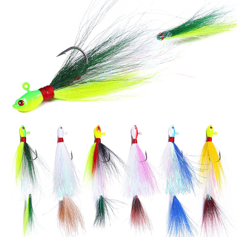 Bucktail Jig Hook Multi Size
