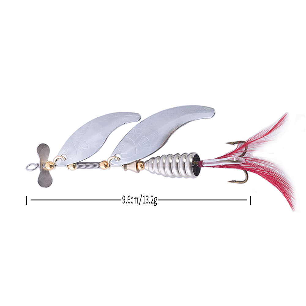 3 1/2in 3/7oz Spinner Lure Bait