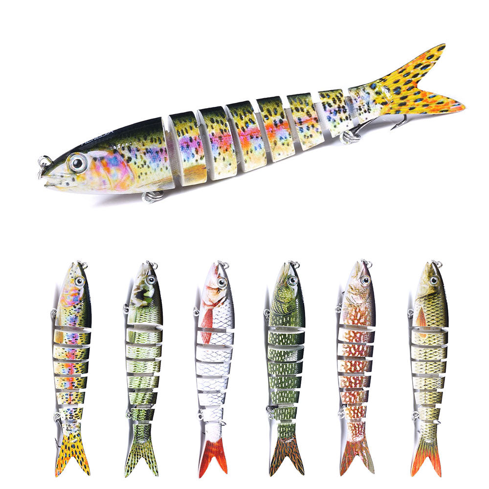 8 Segment Swimbait Fishing Bass Lures Multi Jointed Hard Bait HENGJIA – Hengjia fishing gear 8 Segment Swimbait Fishing Bass Lures Multi Jointed Hard Bait HENGJIA – Hengjia fishing gear