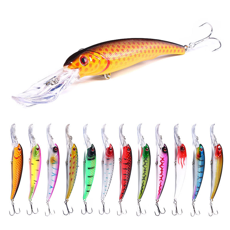 6 1/2in 1 3/76oz Long Lip Minnow Lure