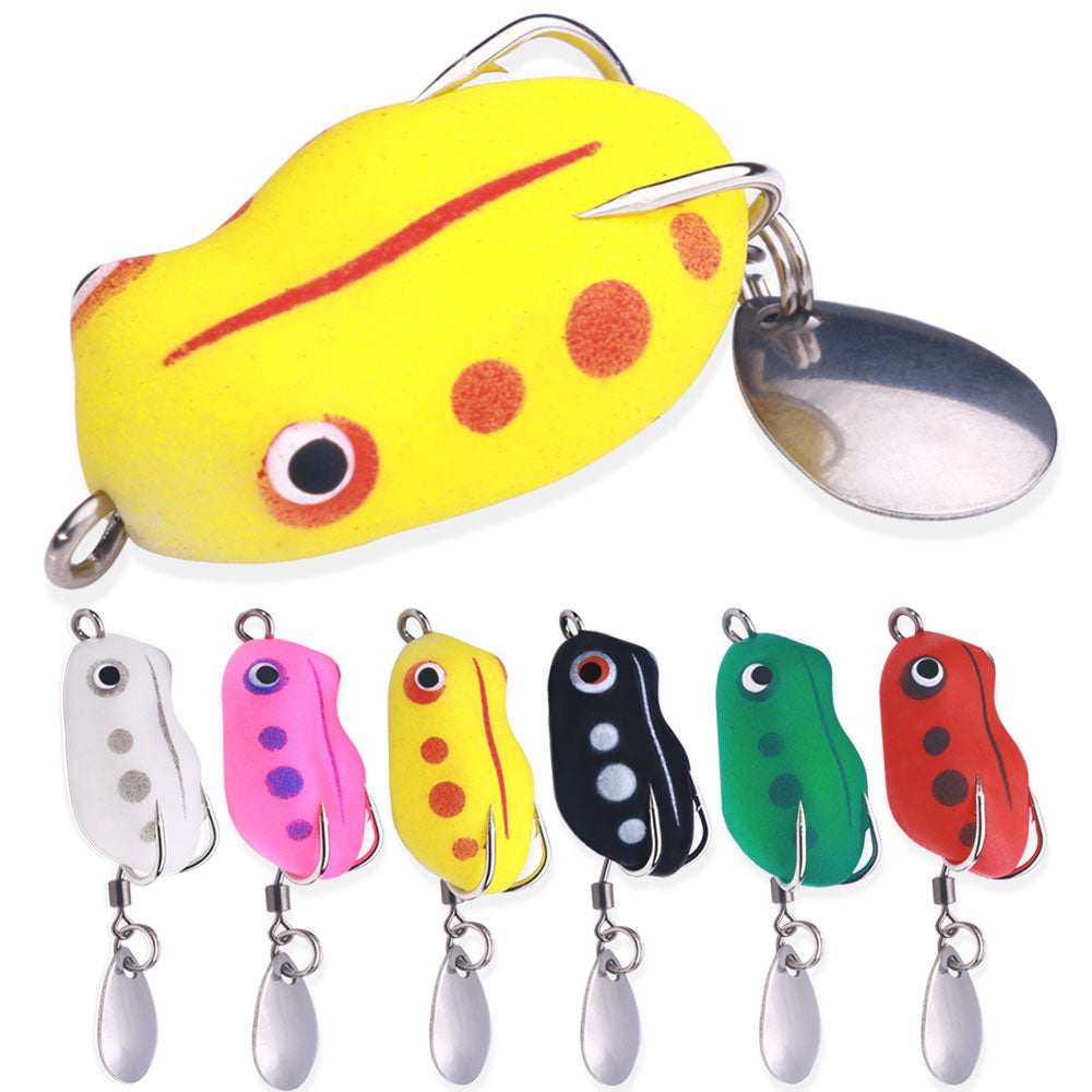 3.0G 3.4G 3.7G Topwater Mini Frog Lures