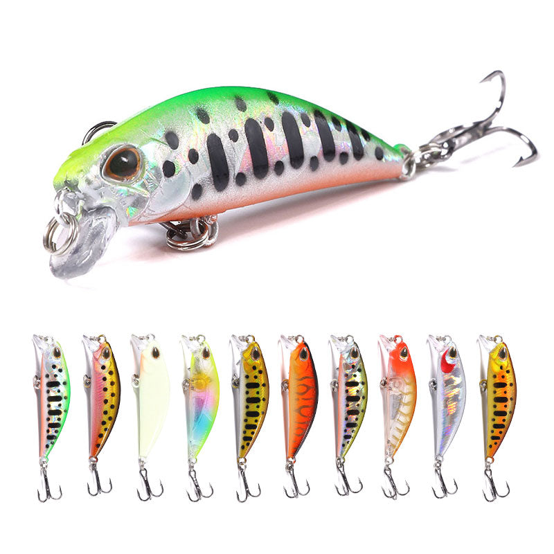 2 1/2in 1/5oz Sinking Minnow Lure Bait