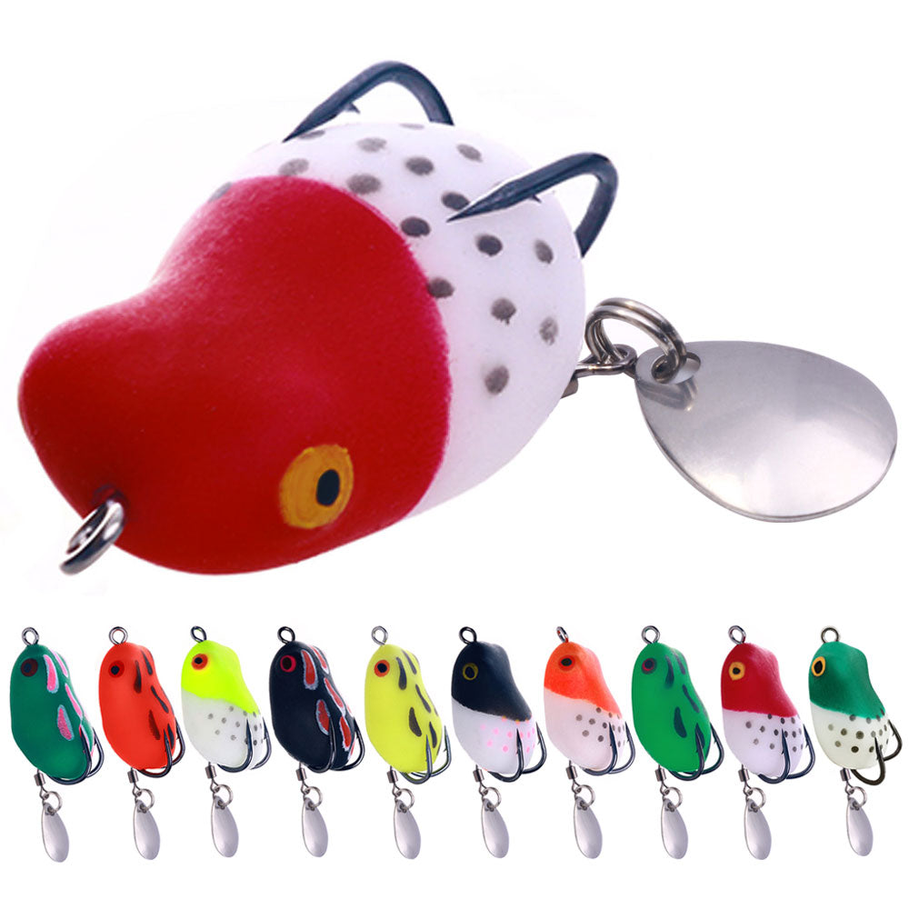 3.0G 3.4G 3.7G Topwater Mini Frog Lures