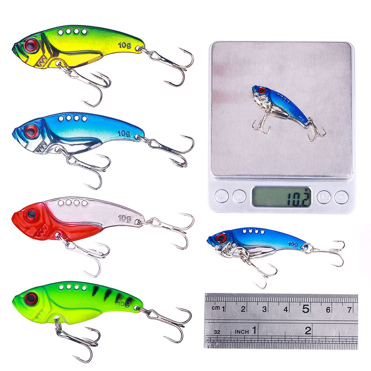 5CM 10G Metal VIB Lure Vibration Bait VIB034