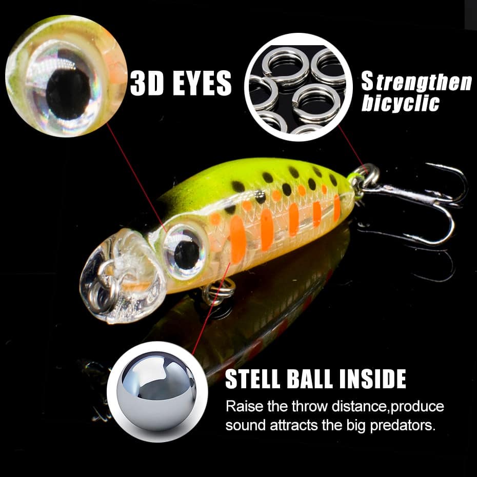 4.2CM 3G Sinking Minnow