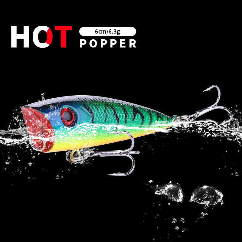 2 1/3in 2/9oz Popper Lure Bait