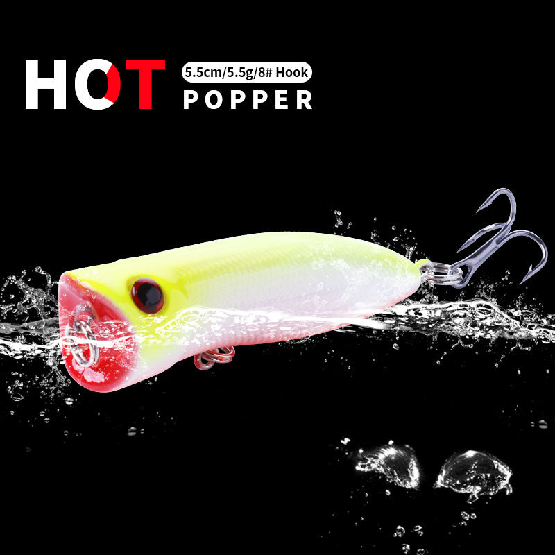 2 1/6in 1/5oz Popper Lure Baits