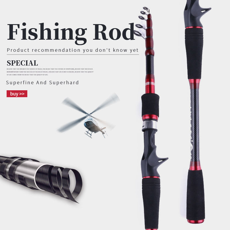 1.8M-2.4M Carbon Spinning Rod FR920