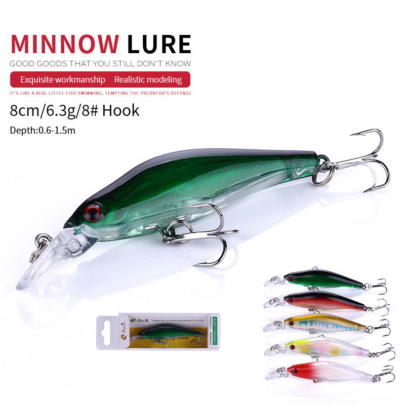 3 1/7in 2/9oz Minnow Bait Lure