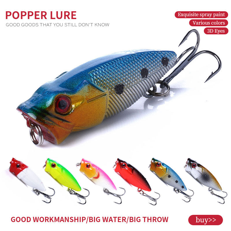 1 3/8in 8/83oz Big Popper Lures