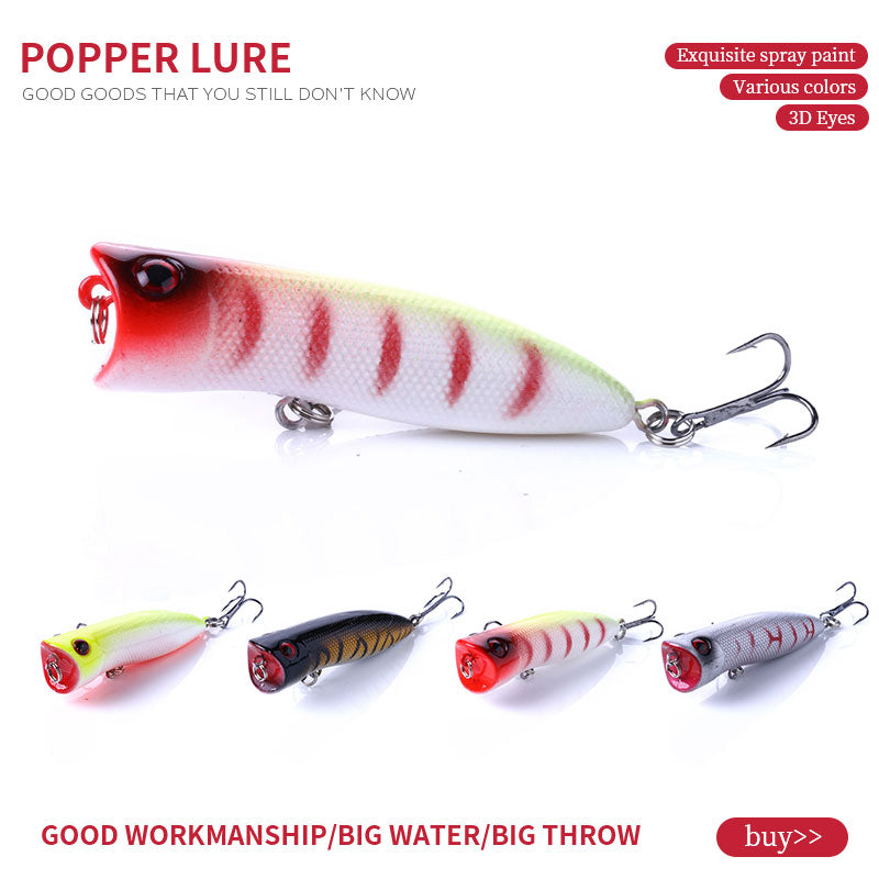2 1/6in 1/5oz Popper Lure Baits