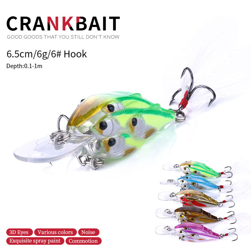2 5/9in 2/9oz Fish Group Crankbait Lures