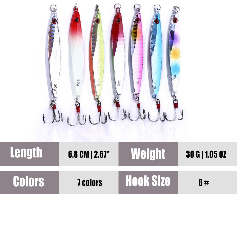 2.67'' 1.05oz Metal Lead Bait Lure