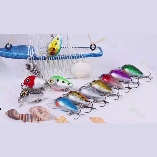 1 1/6in 1/14oz Mini Crankbait Topwater Lure