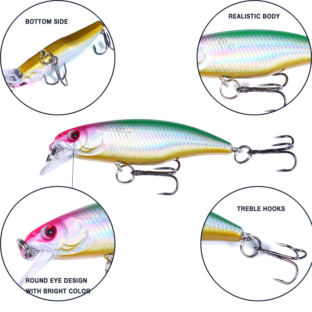 Sinking Minnow Fishing Lure