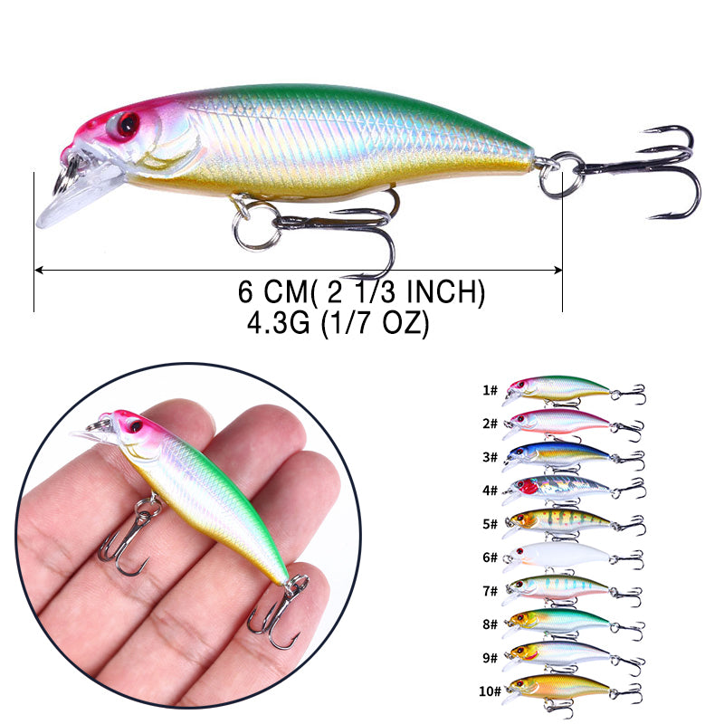 Sinking Minnow Fishing Lure