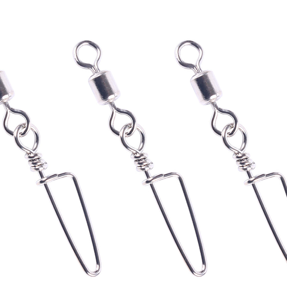 Fishing Ball Bearing Swivel with Coastlock Snap