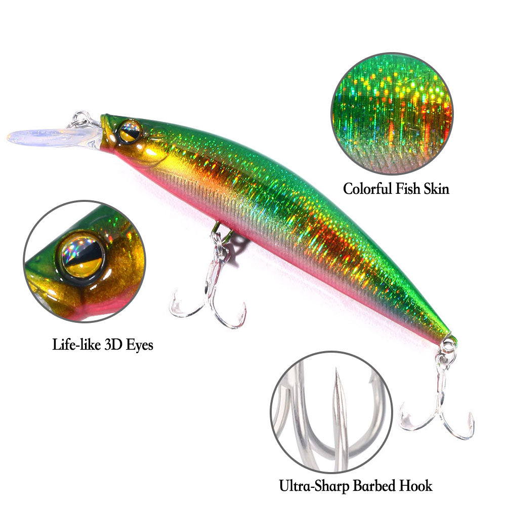 5 1/8in 8/9oz Minnow Lure