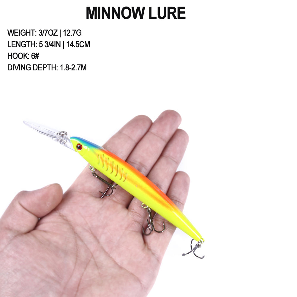 5 3/4in 3/7oz Minnow Lure