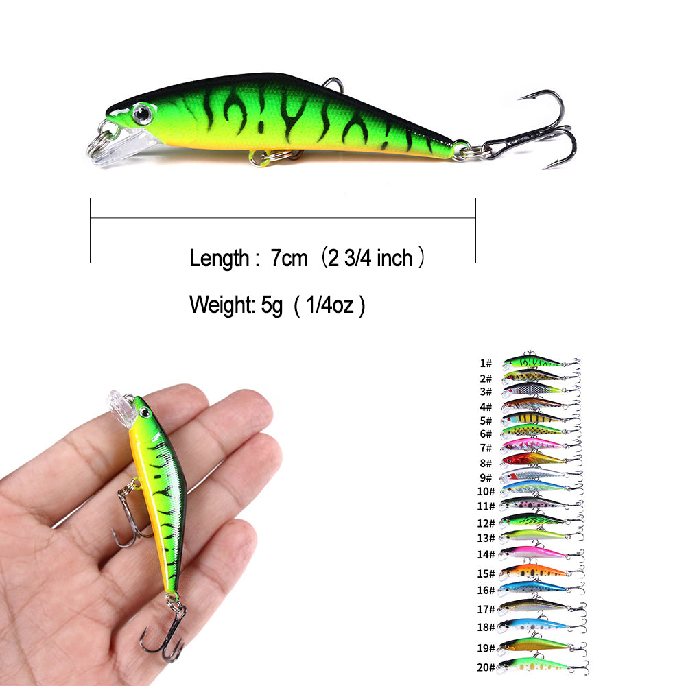 2 3/4in 1/4oz Minnow Lure